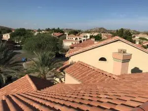 Tile Roof Installed