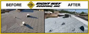 Shingle roof repair