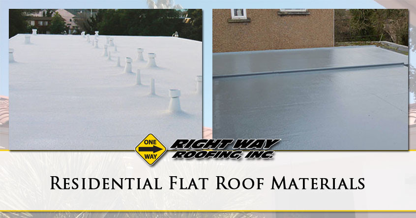 Residential Flat Roof Materials