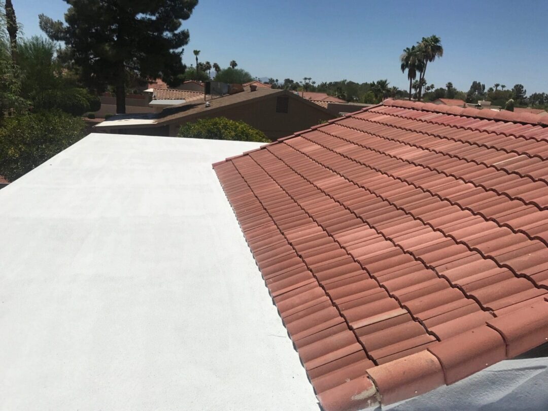 Foam & Tile Roofing Installation