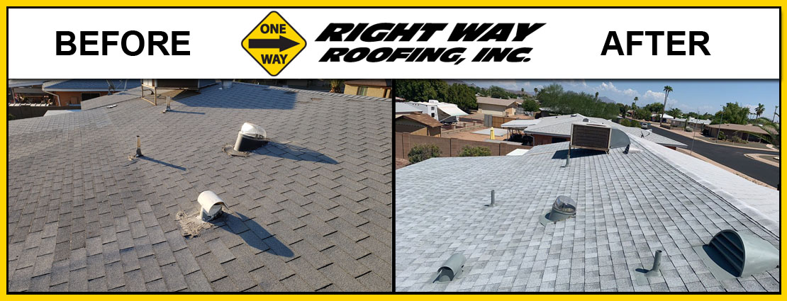 Shingle roof repair