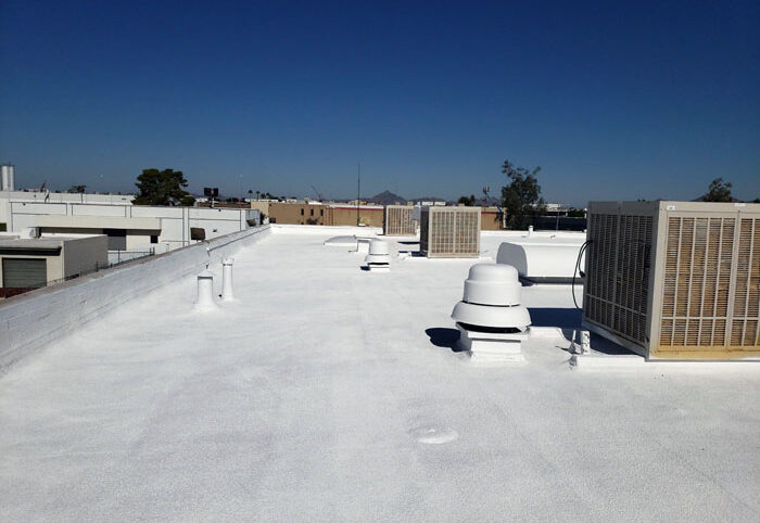Spray Foam Roof Coating smaller Spray Foam Roof Coating smaller