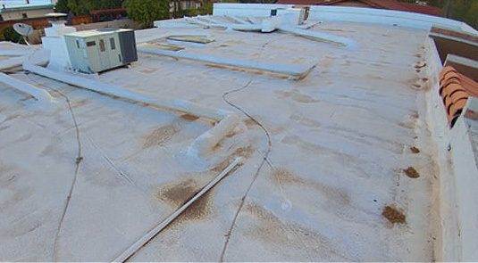 commercial-roof-re-coating-before
