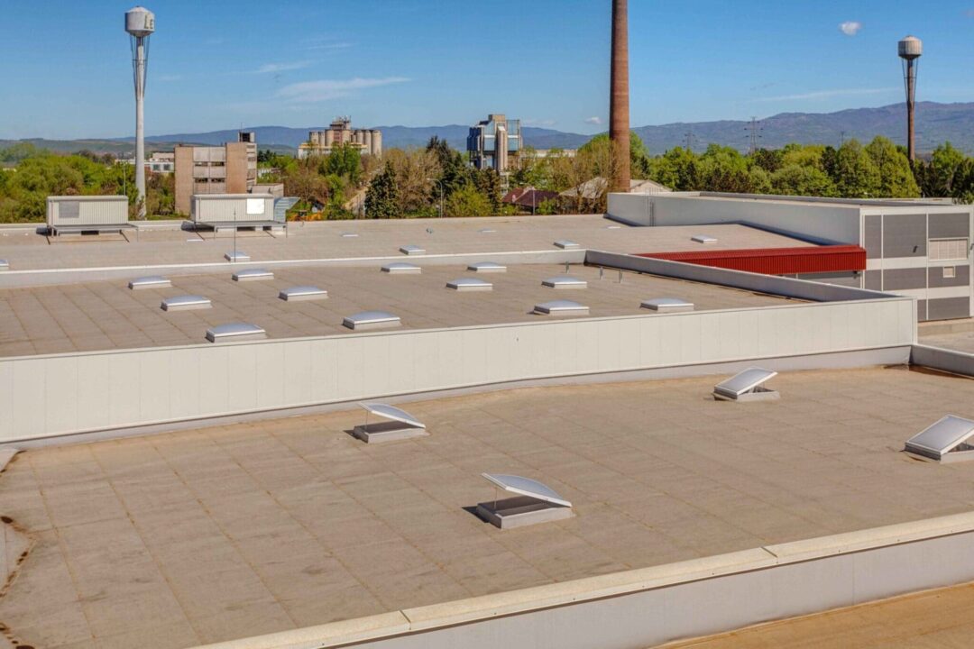 flat roof